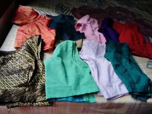 Bright Green Designer Blouse