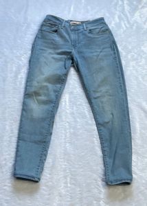 Classic Light Wash Denim Jeans