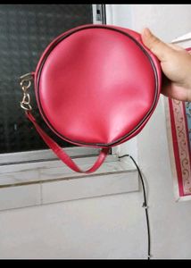 Cute Furry Round Crossbody Bag