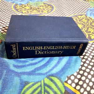 Oxford English-English-Hindi Dictionary