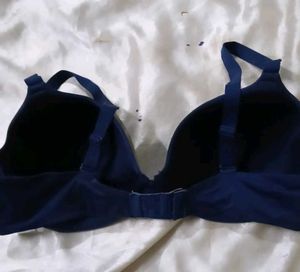 Navy Blue Padded Bra