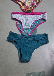 Comfortable Cotton Panty Set - 3 Pack of 1