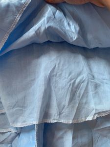 Baby Blue Ruffle Tulle Gown
