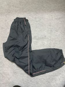 Reebok Grey Track Pants with Pink Trim
