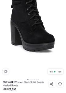 Black Block Heel Ankle Boots