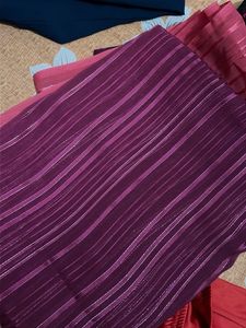 Chic Striped Saree