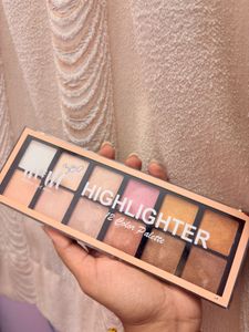12 Color Highlighter Palette