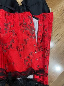 Red &amp; Black Corset