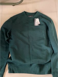 M&amp;S Textured Crew Neck Sweater