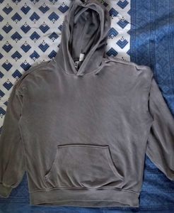 Grey Oversized Hoodie