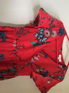 Floral Wrap Dress