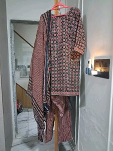 Printed Kurta Set with Dupatta XXL