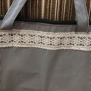 Chic Gingham Tote Bag ✨✨✨