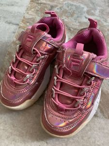Pink Fila Sneakers