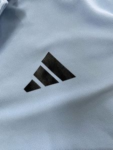 Adidas Men's Light Blue polo t-shirt 👕 size - m