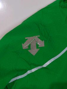 Green Descente Track Jacket