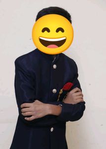 Boy's Navy Blue Suit