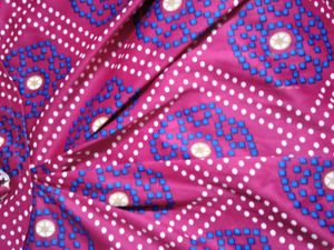 Vibrant Bandhani Print Dress Material