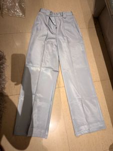 Light Blue Wide Leg Trousers