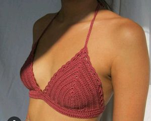 Crochet Bikini Top(XS)