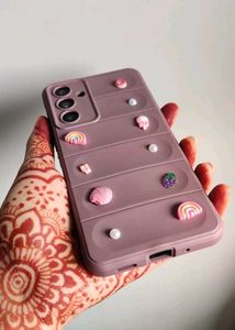 Cute Phone Case with Charms