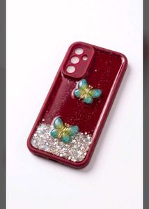 Samsung Galaxy A15 5G Sparkly Butterfly Phone Case
