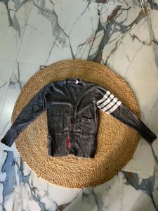 Stylish Grey Cardigan