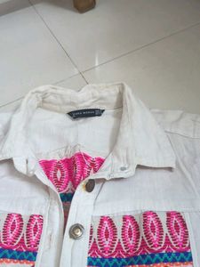 Embroidered Denim Jacket