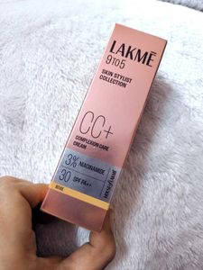 Lakme 9 to 5 CC Cream Beige with 3% Niacinamide Co