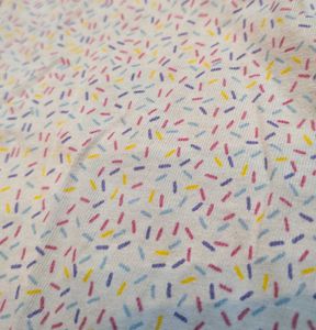confetti patterned lounge booty shorts