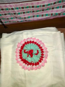 Handmade Crochet Wool Krishna Dress  Size No 3