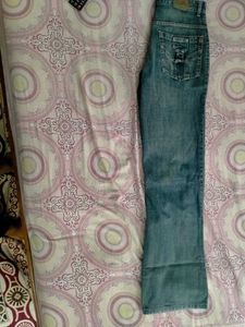 Classic Blue Denim old money Jeans