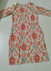 Boho Ikat Print Cotton Kurta