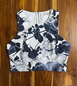 Zip up Tank top