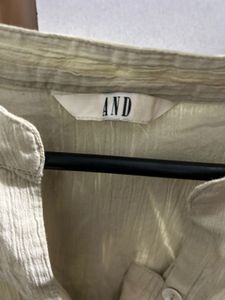 Olive Green Button Down Top