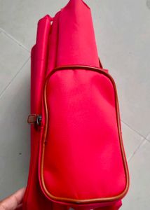 Bright Red Tote Bag made in china