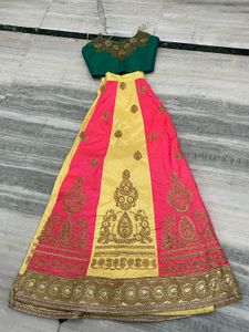 Embroidered Lehenga Choli Set
