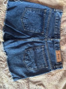 Blue Denim Shorts