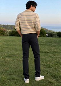 H&amp;M Men’s Slim Fit Jeans –[BLACK] – Size [32]