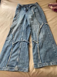 Unique Wide Leg Jeans