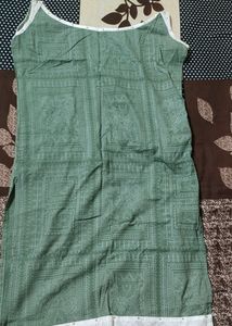 Sleeveless Kurti Off Shoulder