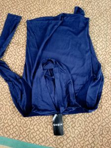 branded new  Navy Blue Hoodie top