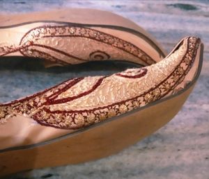 Panjabi Juti For Men   Use Just Once During Wedding For  Few  Hours  Can Be Worn  Kurta Pajama. &amp;  sherwani  Good Condition