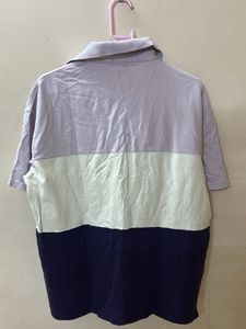 Colorblock Polo T-Shirt