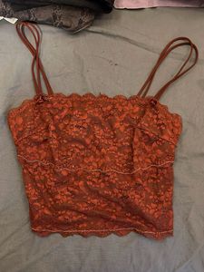 Sheer Lace Camisole Top