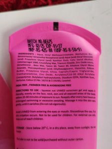 UV Med sunscreen Gel SPF 60+