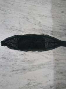 Black Lace Bandeau Bra