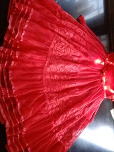 Stunning Red Ethnic Gown