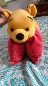 Pooh pillow cum toy