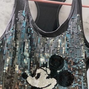 Sparkling Mickey Mouse Sequin Dress